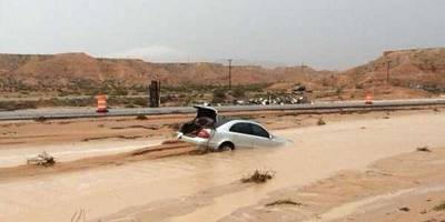 Floods in Nevada Are So Bad Cars Are Actually Floating Down Roads And Sinking